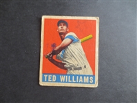 1949 Leaf Ted Williams Baseball Card in affordable condition #76