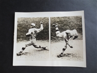 Circa 1935 Dizzy Dean Type 1 Baseball Wire Photo by International News New York  6.5" x 8.5"