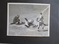 1949 Jackie Robinson Type 1 Acme Photo Stealing Home
