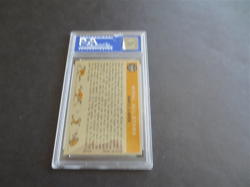1960 Topps Rival All Stars Mantle/Boyer PSA 8 NMT-MT Baseball Card #160 with no qualifiers!