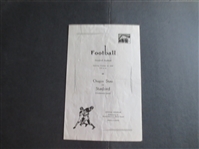 1929 Oregon State at Stanford Scored Football Program 