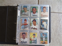 1951 Bowman Baseball Near Complete Set (missing ONLY Mantle and Mays) in Affordable Condition!