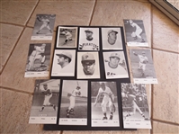 (14) different Vintage Pittsburgh Pirates Team Issues and Regional Issued Cards