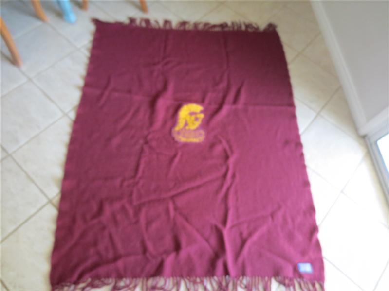 1950's-60's USC Football Large Blanket by Pendleton