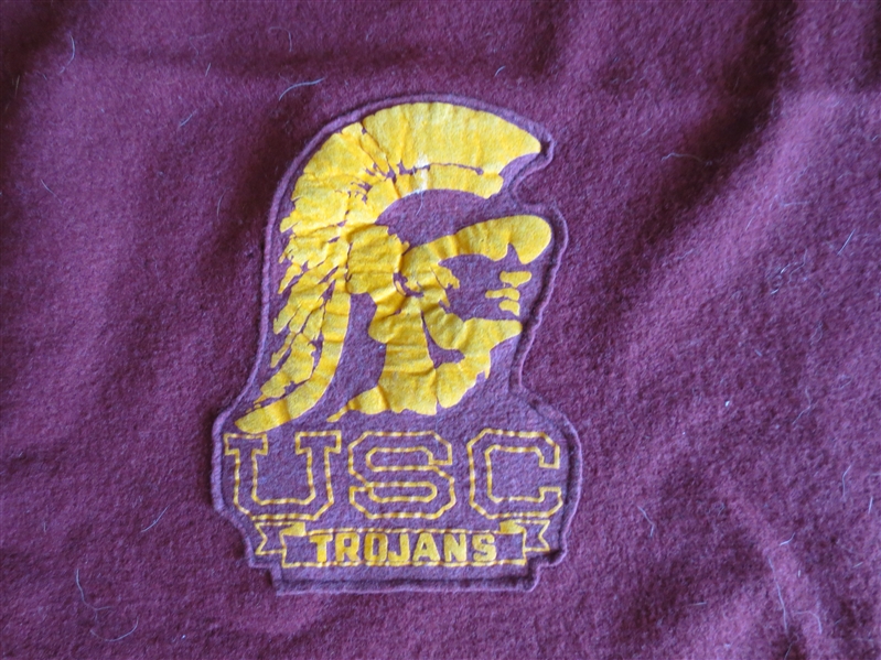1950's-60's USC Football Large Blanket by Pendleton