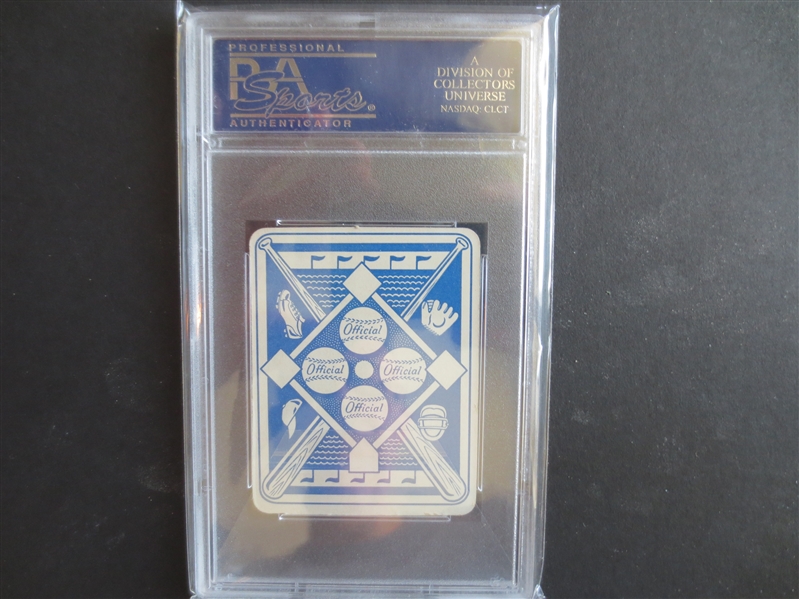 1951 Topps Blue Back Earl Torgeson PSA 9 MINT Baseball Card #34  WOW!