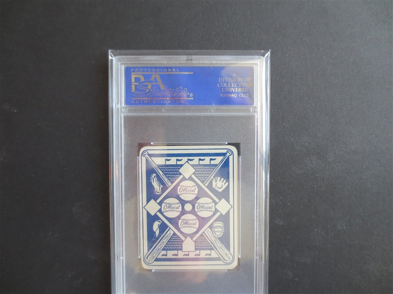 1951 Topps Blue Back Gerry Priddy PSA 9 MINT Baseball Card #46  WOW!