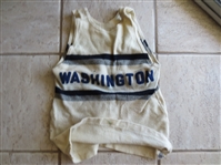 1920s Washington Palace Club ABL Pro Basketball Game Worn Jersey RARELY SEEN!  BELONGS IN THE HALL OF FAME!