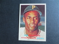 1957 Topps Bob Clemente Baseball Card in Beautiful Shape #76