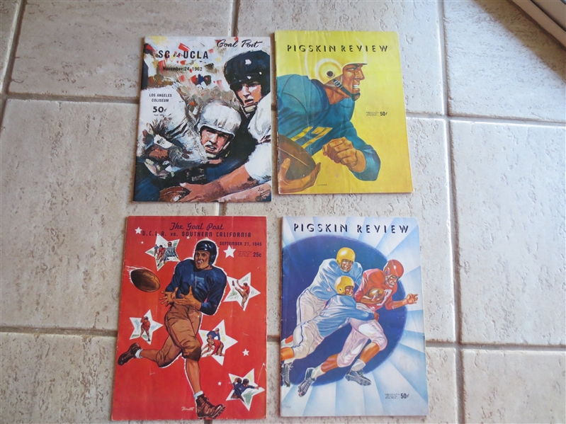 (4) UCLA vs. USC Football Programs from 1945, 55(2), 62