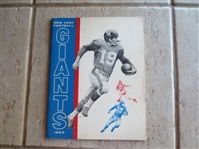 1963 New York Giants Football Yearbook in great shape!  Tittle, Gifford, Grier, Huff