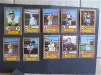 (10) Autographed 1970s San Diego Padres Family Fun Centers Baseball Cards including Gaylord Perry, Randy Jones, and Roger Craig