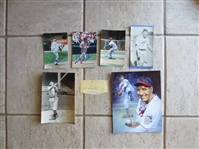 (85) Autographed Baseball Color Photos---most from 1950s-60s issues of Sport Magazine