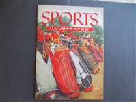 1954 2nd Issue Ever of Sports Illustrated with Baseball Cards Insert  Very nice shape!