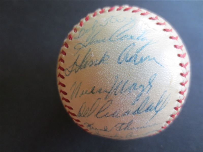 Autographed 1955 All Star Game Baseball with 30 Signatures!    WOW!                                7