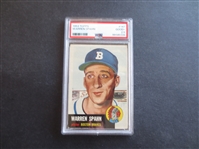 1953 Topps Warren Spahn PSA 2.5 GOOD+ Baseball Card #147