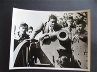 1941 Joe Louis Type 1 Photo World Heavyweight Champion Boxing Exhibition Camp Grant