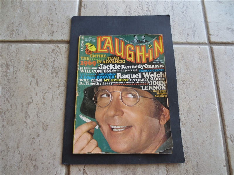 February 1969 Rowan and Martin Laugh-In Magazine   RARE!