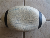 Autographed 1954 Philadelphia Eagles Team Signed Football with 27 Signatures including Bednarik and Pihos