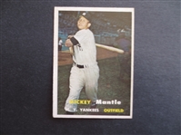 1957 Topps Mickey Mantle Baseball Card #95 in very nice shape!
