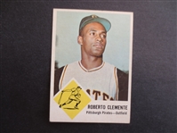 1963 Fleer Roberto Clemente Baseball Card #56 in Great Shape!