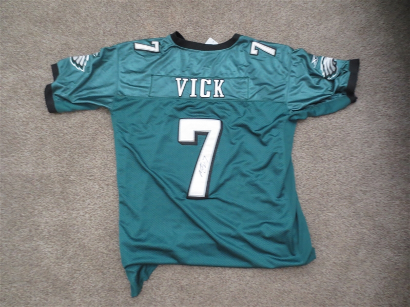Autographed Michael Vick Philadelphia Eagles Football Jersey #7