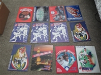 (12) 1978-85 Cleveland Indians Baseball Programs