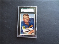 1952 Bowman Large Tom Fears SGC 70 EX+ 5.5 Football Card #13