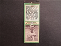 1934 Dizzy Dean Baseball Matchbook Cover in very nice shape!