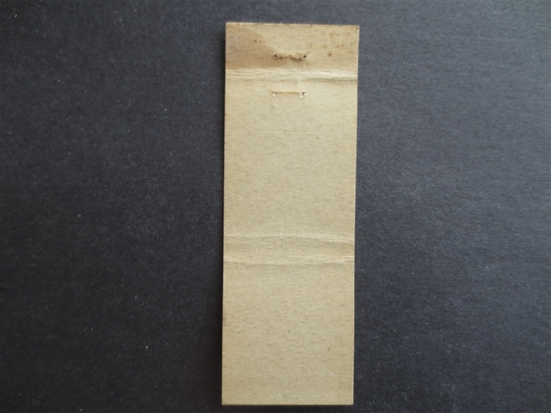 1934 Dizzy Dean Baseball Matchbook Cover in very nice shape!