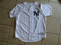 Autographed Roger Clemens Limited Edition Baseball Jersey with added notations and authenticity