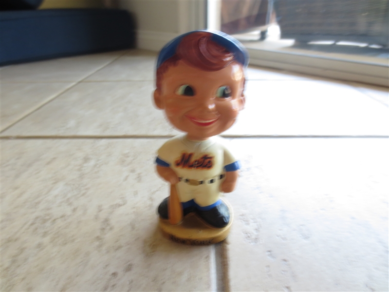 1960's New York Mets Bobblehead Sports Specialties Made in Japan in Beautiful Shape!