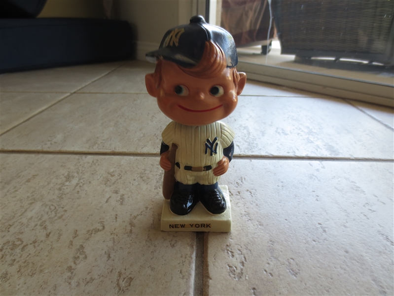 1960's New York Yankees Bobblehead made in Japan in Great Shape!