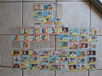 (55) different 1960 Topps High Number (#507-572) Baseball Cards in Great Shape!     JZ 