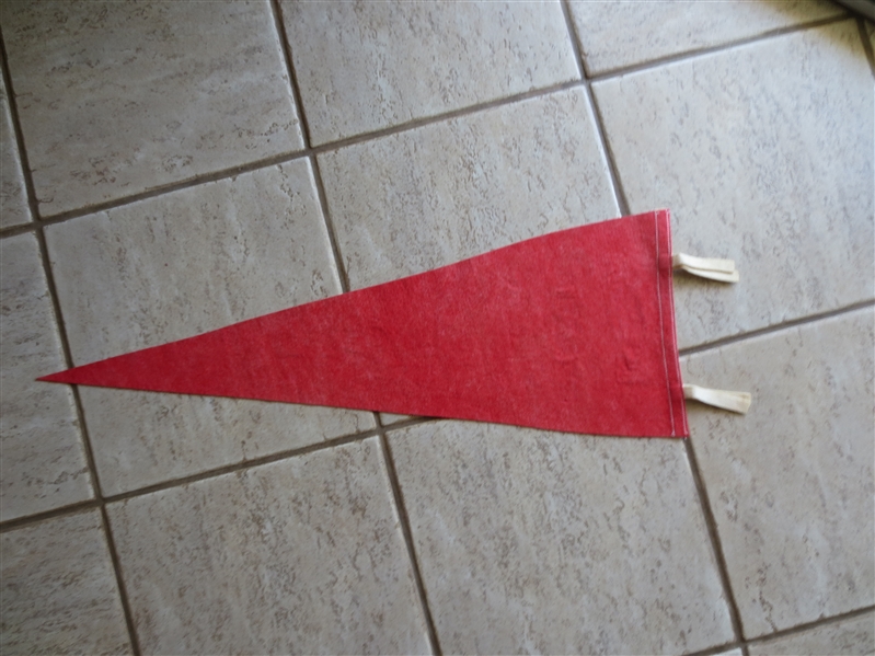 1964 The Beatles Soft Felt Full Size Pennant in Great Shape!   33 inches across