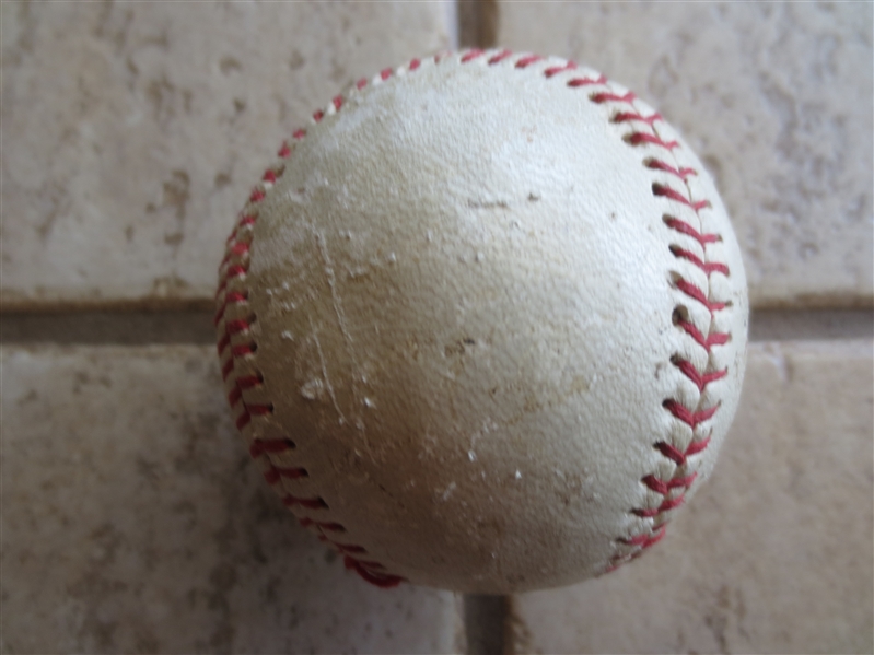 Autographed 1946 Detroit Tigers Team Baseball with 25 signatures including Virgil Trucks, Hank Greenberg and Hal Newhouser            7