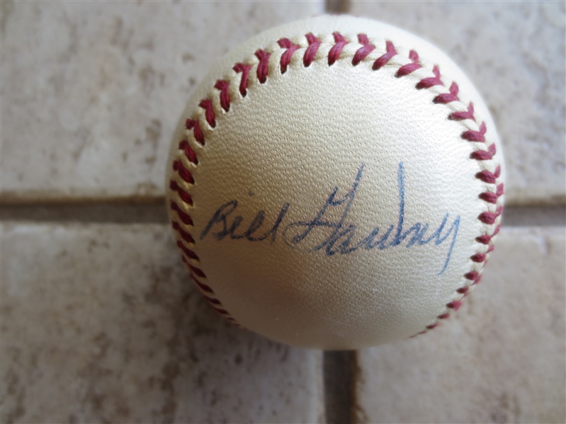 1958 Baltimore Orioles Team Signed Baseball with 7 Signatures including Brooks Robinson          1