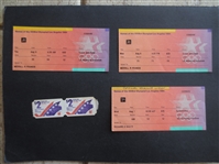 (3) 1984 Olympics Tickets PLUS (2) Bus Tickets