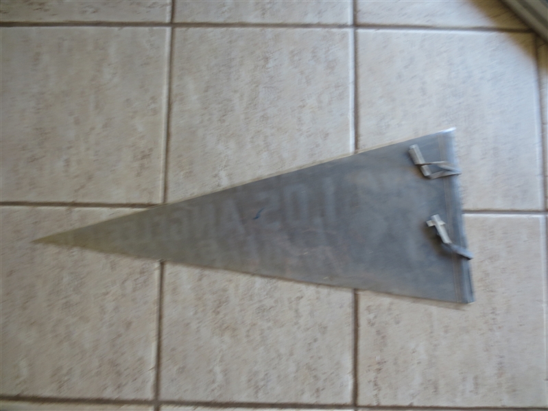 1940's-50's Los Angeles Angels PCL Pacific Coast League Soft Felt Baseball Pennant 34.5 across