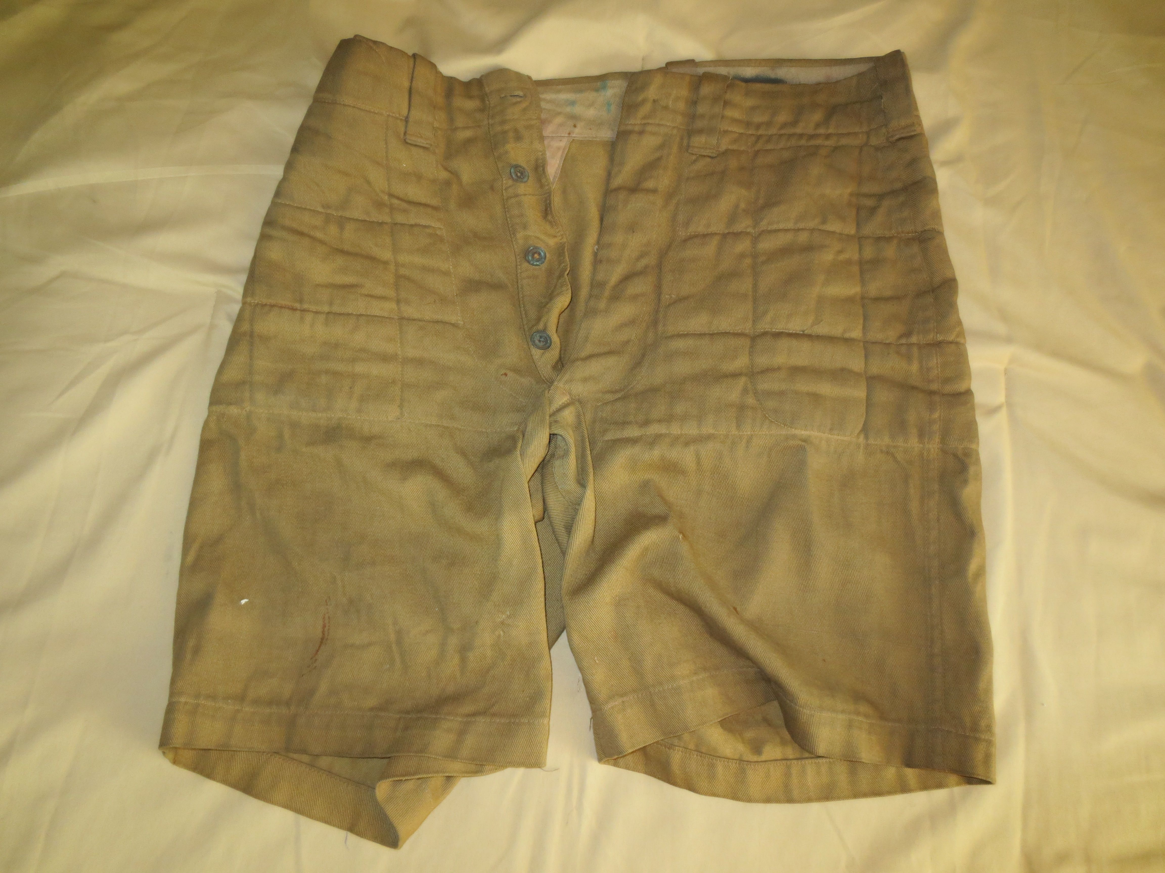 Lot Detail - Circa 1900 Basketball shorts pants padded NEAT!!